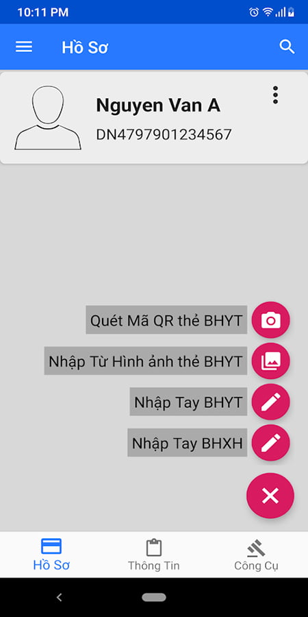 tra hạn sử dụng bhyt qua app
