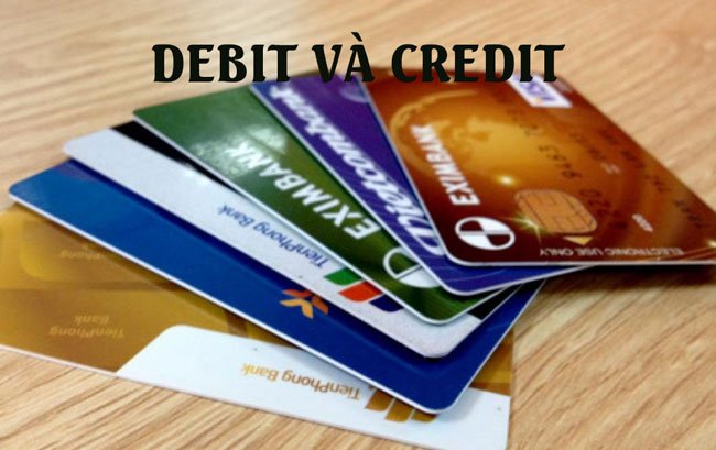 Sự khác nhau thẻ debit và credit