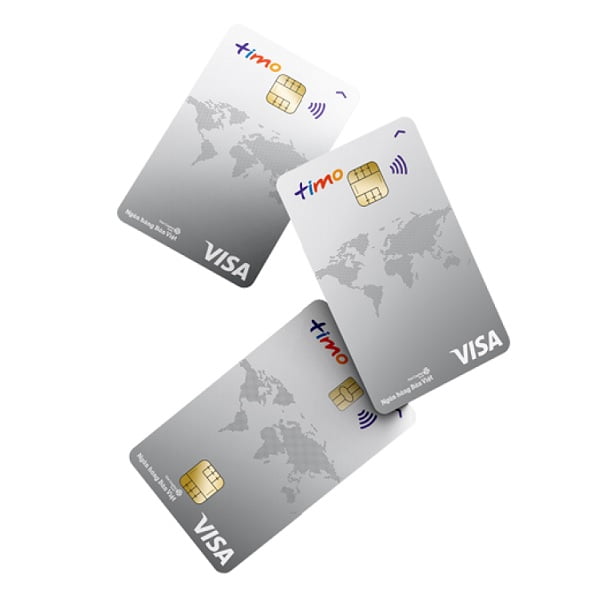 Thẻ trả trước nội địa và quốc tế ví dụ