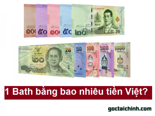 Quy đổi 1 Bath bằng bao nhiều tiền Việt