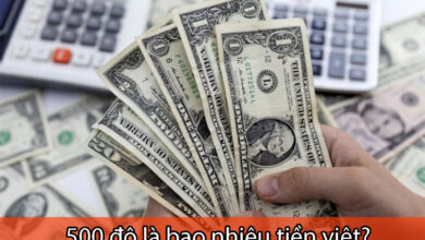 500 đô là bao nhiêu tiền việt