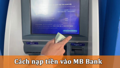 cách nạp tiền vào mb bank
