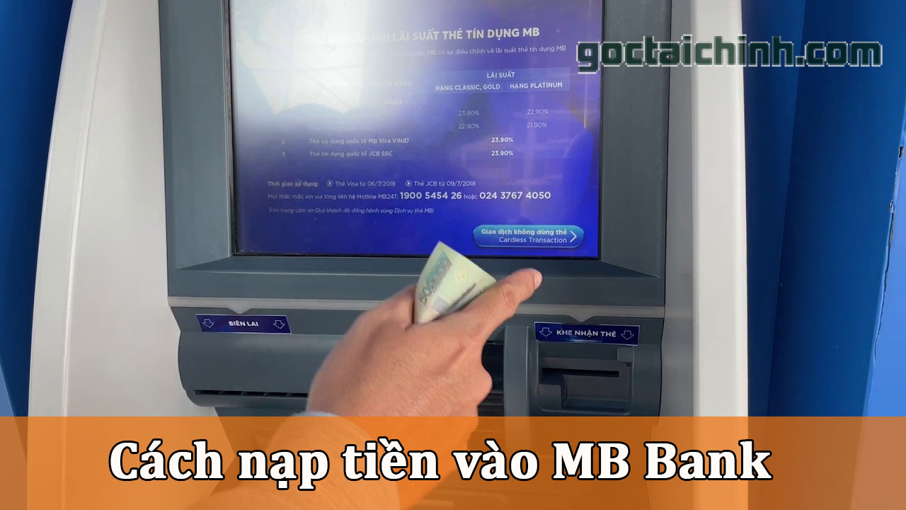 Top 3 cách nạp tiền vào MB Bank đơn giản mà bạn cần biết