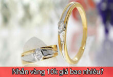 Nhẫn vàng 10k giá bao nhiêu