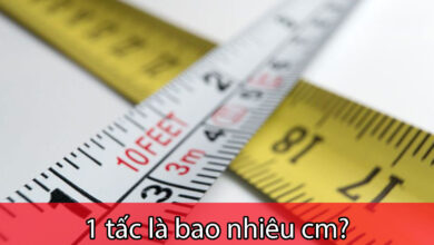 1 tấc là bao nhiêu cm