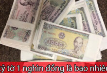 1 tỷ tờ 1 nghìn đồng là bao nhiêu