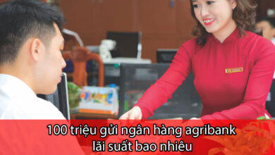 100 triệu gửi ngân hàng agribank lãi suất bao nhiêu