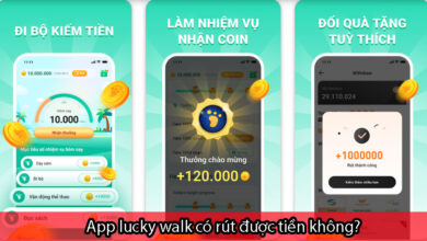 app lucky walk có rút được tiền không