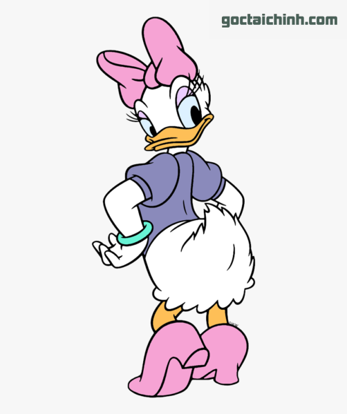 Đặc điểm nhận dạng của vịt Daisy - bạn gái của vịt Donald