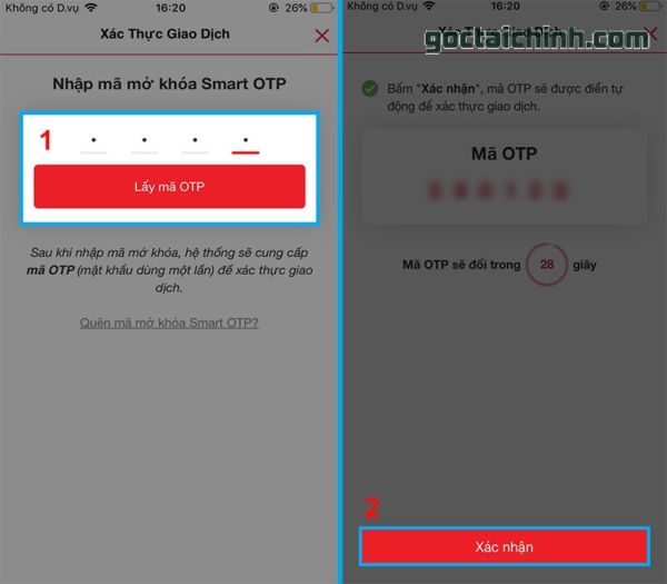 Hướng dẫn rút tiền không cần thẻ ATM Techcombank