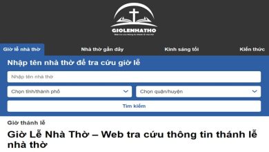 Giờ lễ nhà thờ chia sẻ thông tin miễn phí